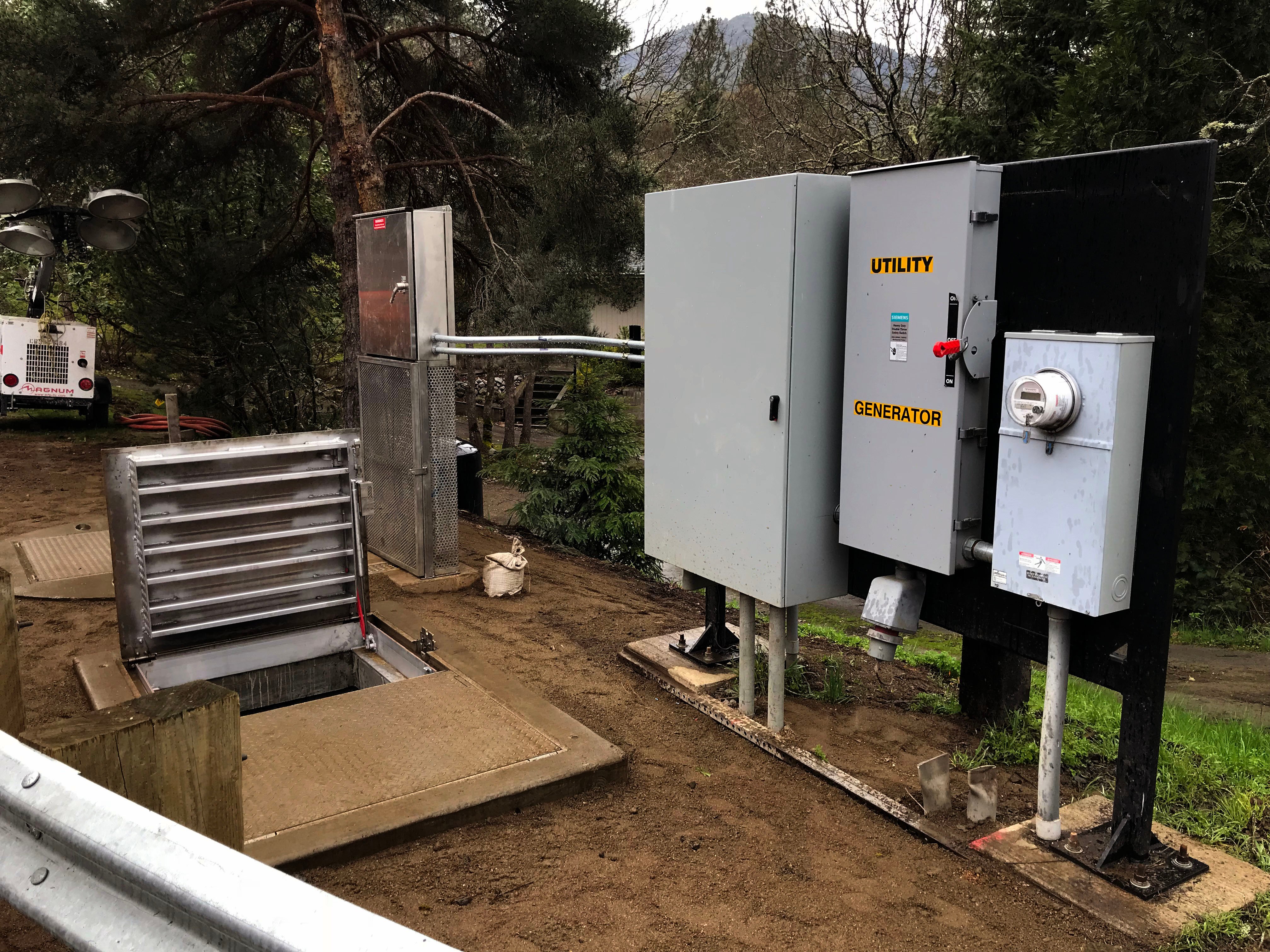 Wastewater retrofit project in Ashland, Oregon
